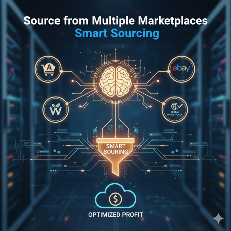 Multiple Marketplaces Smart Sourcing