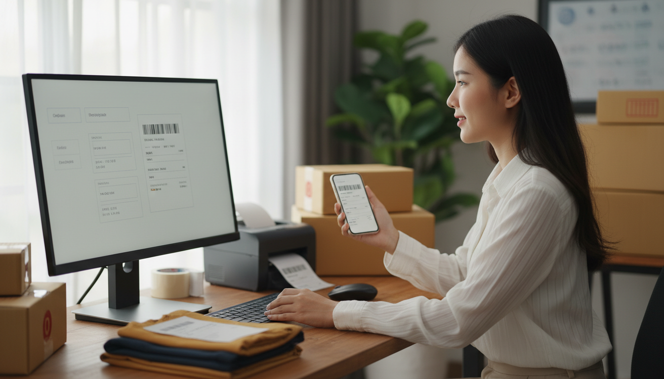 marketplace shipping label integration