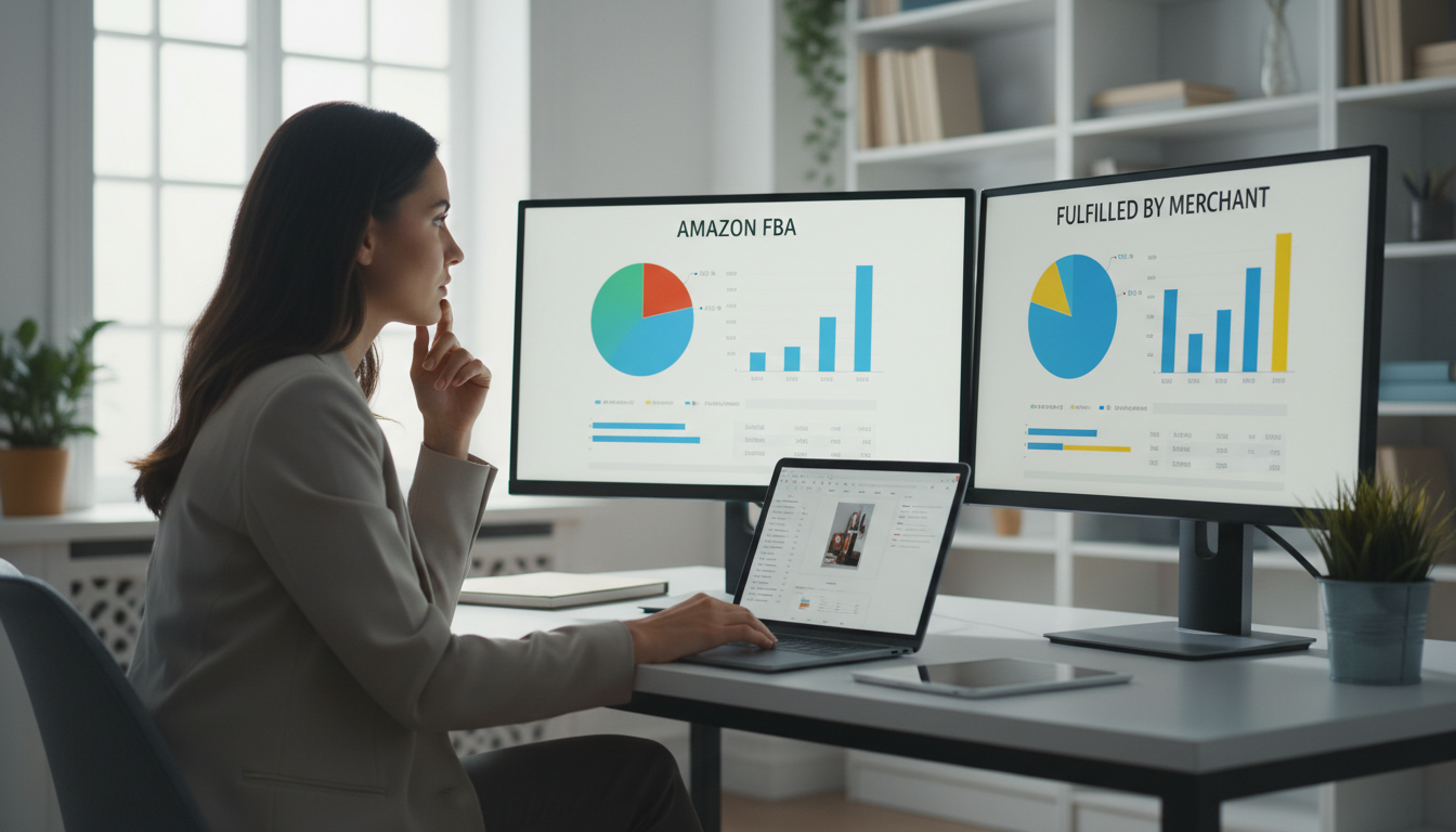 amazon fba vs fulfilled by merchant profit comparison